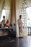 Ivory Embroidered Sherwani with Kurta and Churidar