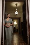 Sage Knotted Saree and Choli
